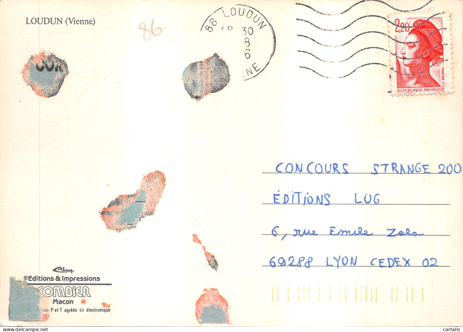 86-LOUDUN-N 594-C/0285 - Loudun