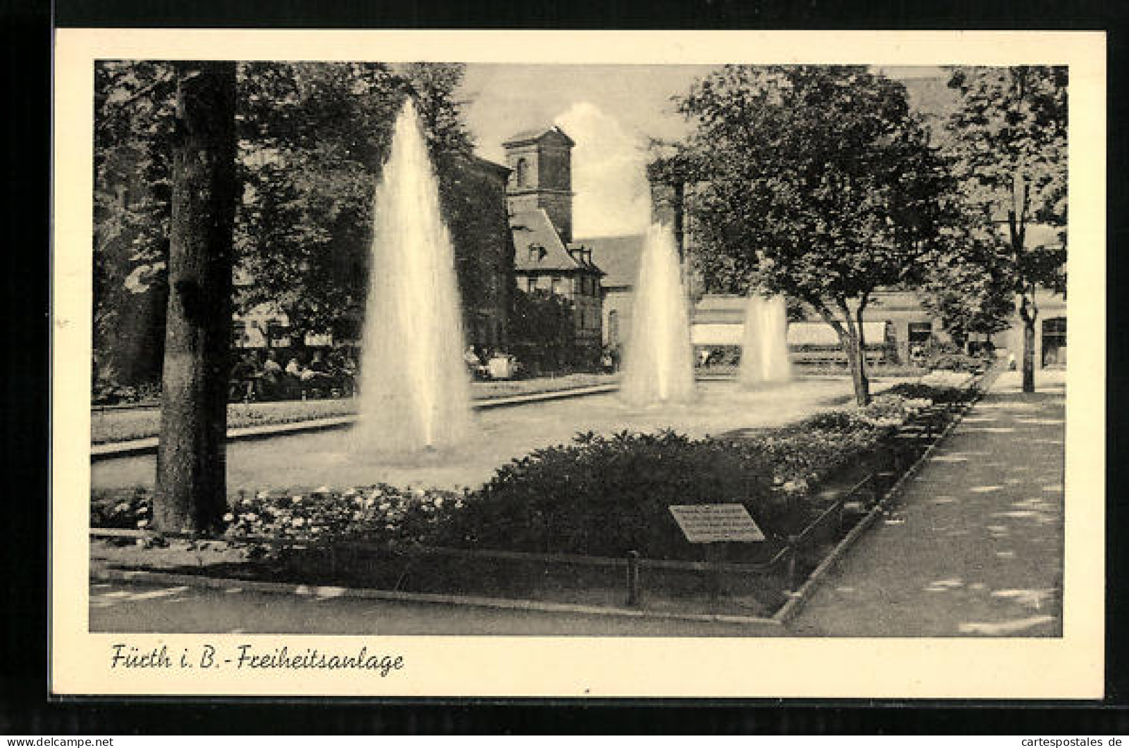 AK Fürth I. B., Freiheitsanlage Im Sommer  - Fürth