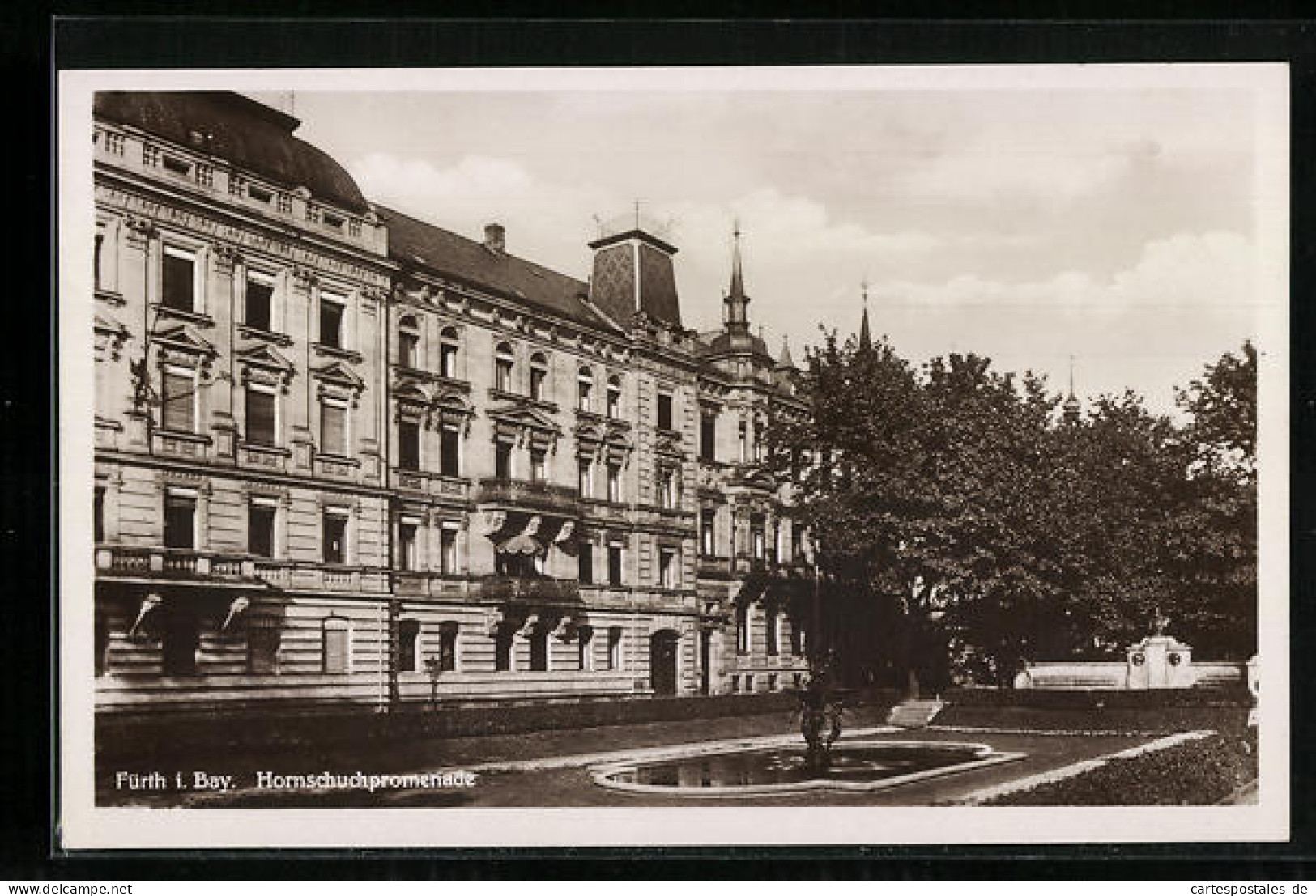 AK Fürth I. B., Hornschuchpromenade Im Sonnenlicht  - Fuerth