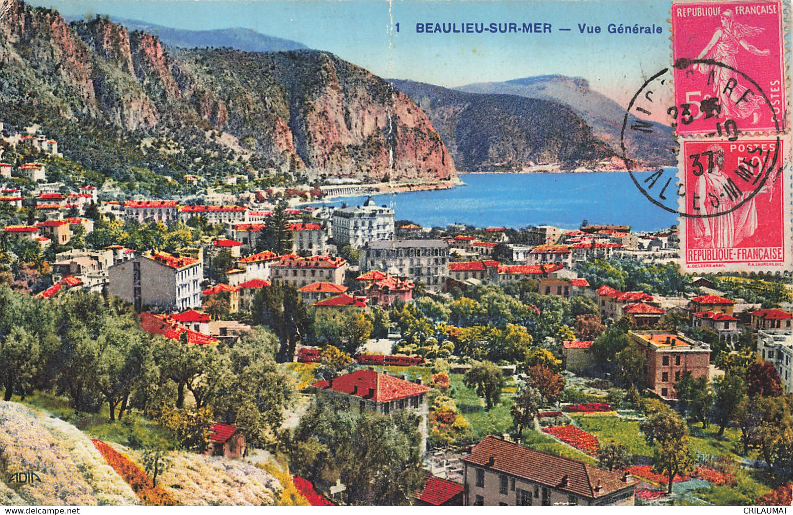 06-BEAULIEU SUR MER-N°T5313-B/0235 - Beaulieu-sur-Mer