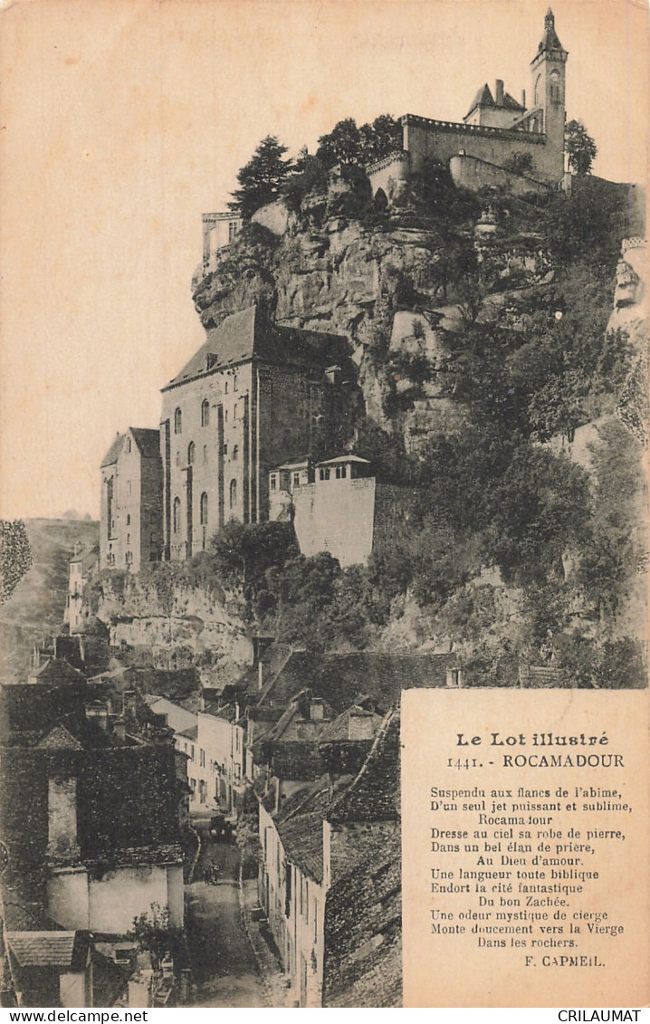 46-ROCAMADOUR-N°T5313-A/0287 - Rocamadour