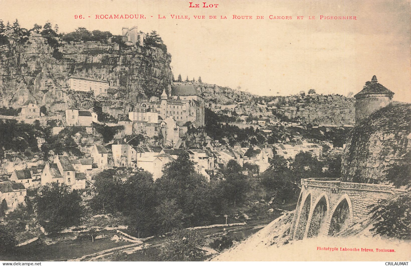 46-ROCAMADOUR-N°T5313-A/0225 - Rocamadour