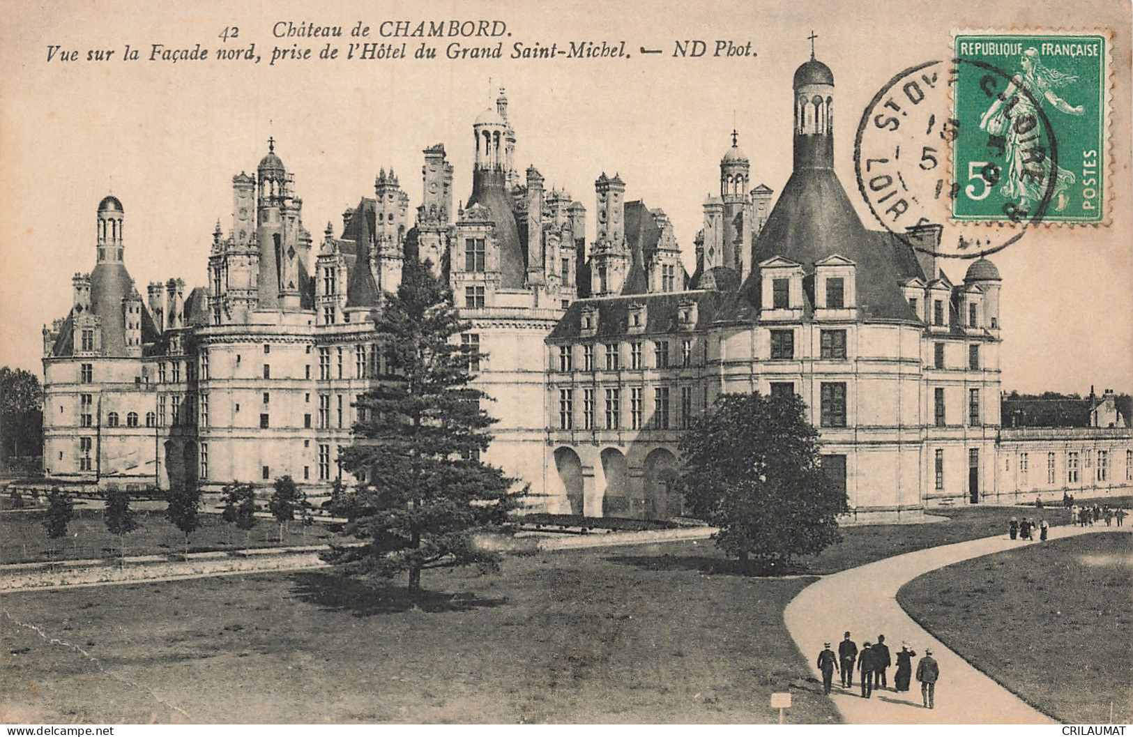 41-CHAMBORD LE CHATEAU-N°T5313-A/0083 - Chambord
