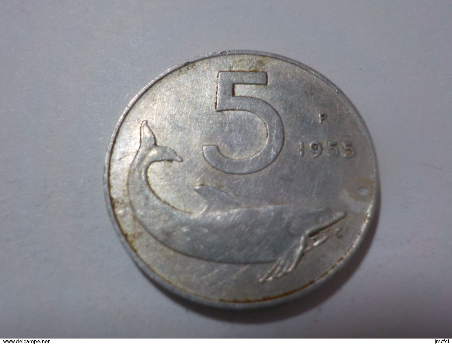 ITALIE  1955    5 Lire - 5 Lire