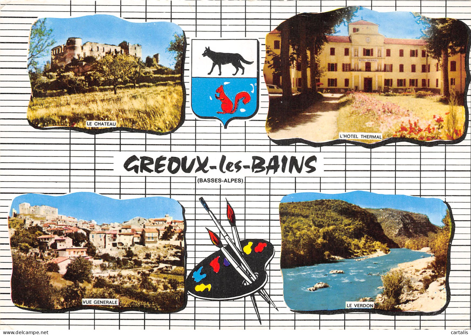 04-GREOUX LES BAINS-N 596-B/0061 - Gréoux-les-Bains