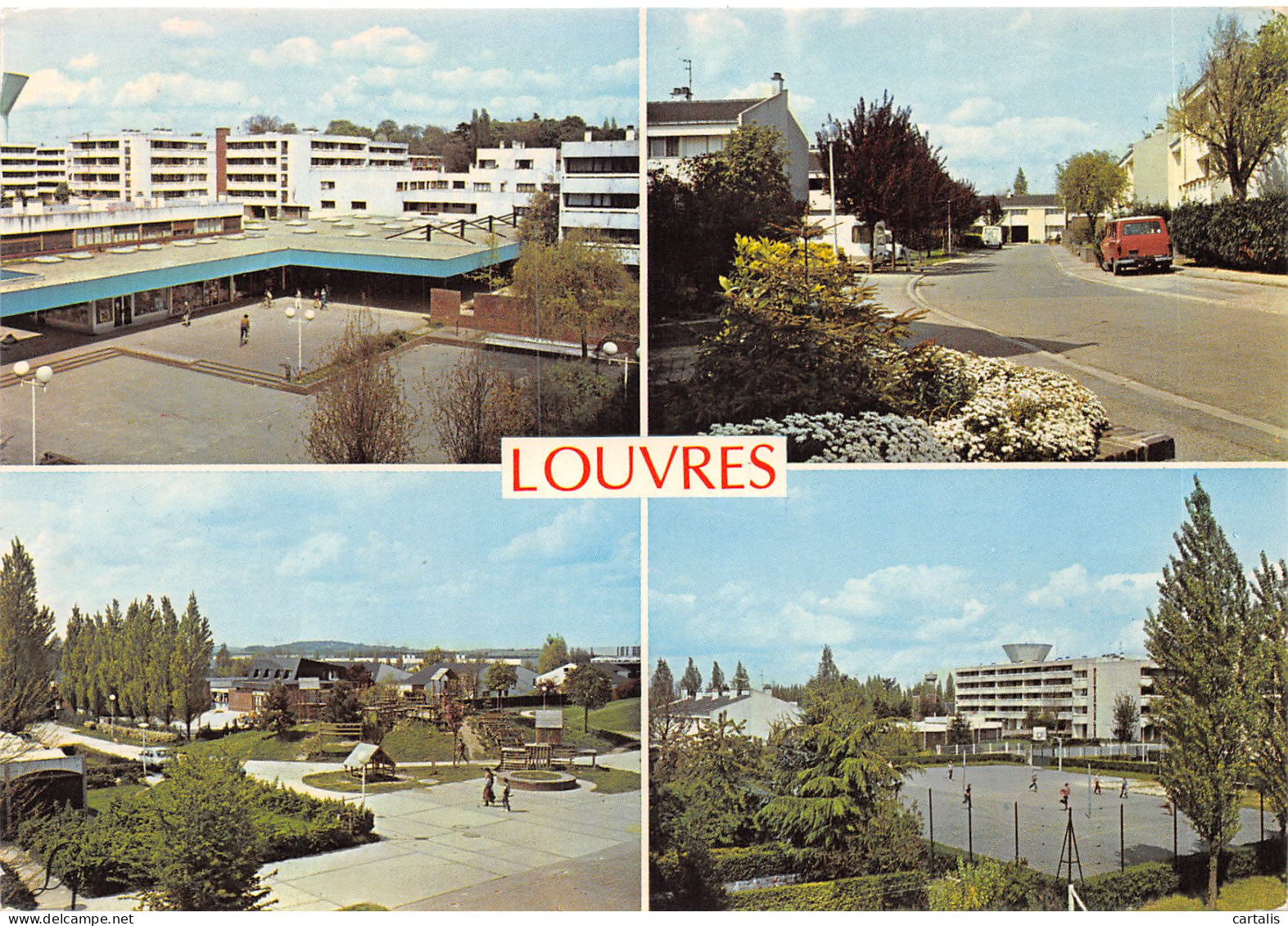 95-LOUVRES-N 595-C/0095 - Louvres