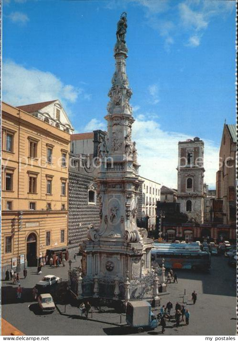 72516820 Napoli Neapel Piazza Del Gesu Nuovo Firenze - Autres & Non Classés