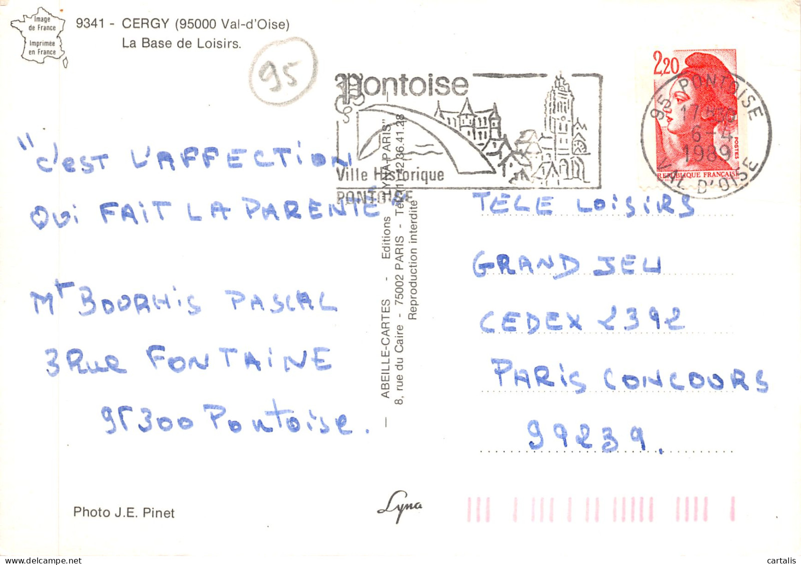 95-CERGY-N 595-B/0193 - Cergy Pontoise