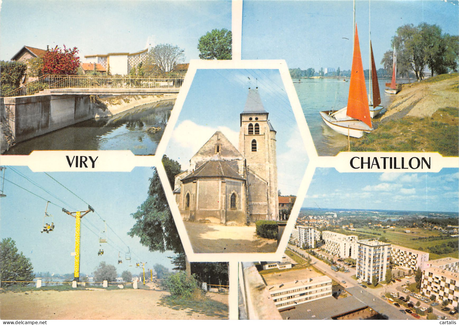 94-VIRY CHATILLON-N 595-B/0141 - Viry-Châtillon