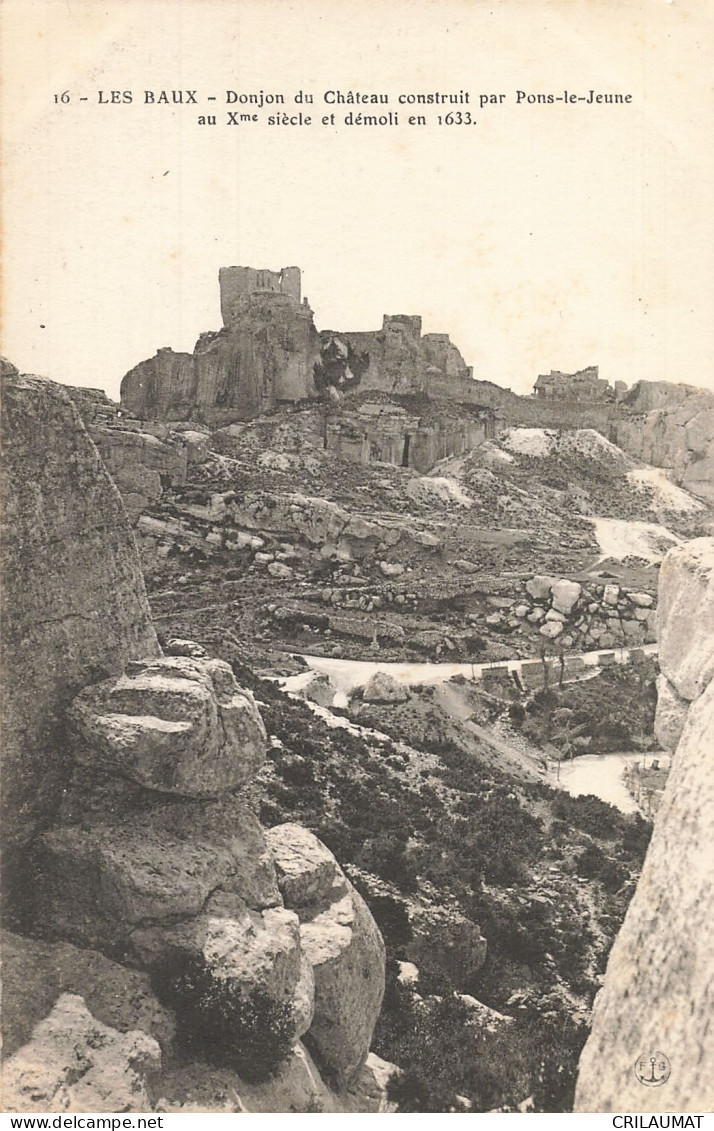 13-LES BAUX-N°T5313-E/0371 - Les-Baux-de-Provence