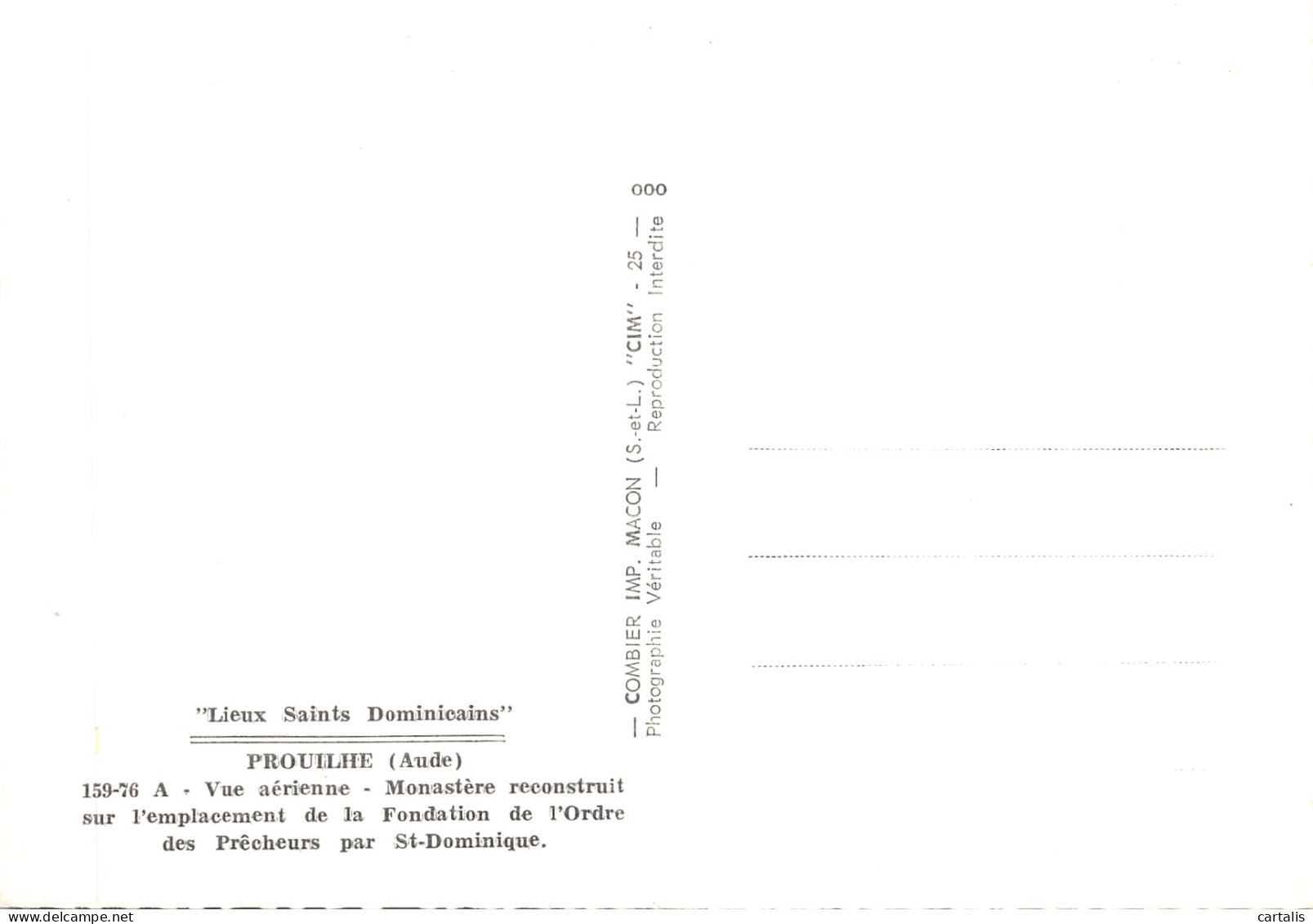 11-PROUILHE-MONASTERE-N 596-D/0373 - Sonstige & Ohne Zuordnung