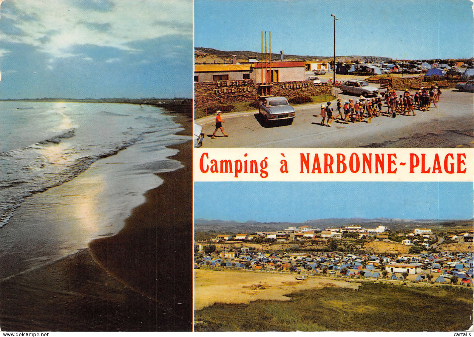 11-NARBONNE PLAGE-N 596-D/0357 - Narbonne
