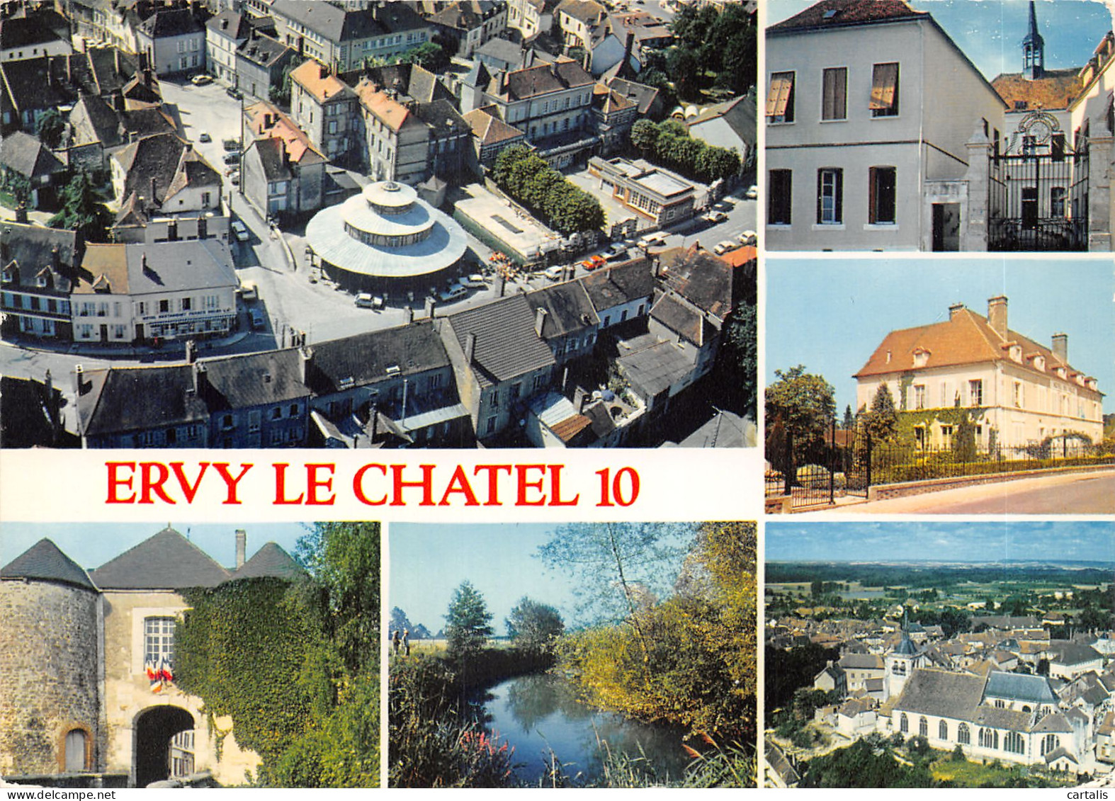 10-ERVY LE CHATEL-N 596-D/0235 - Ervy-le-Chatel