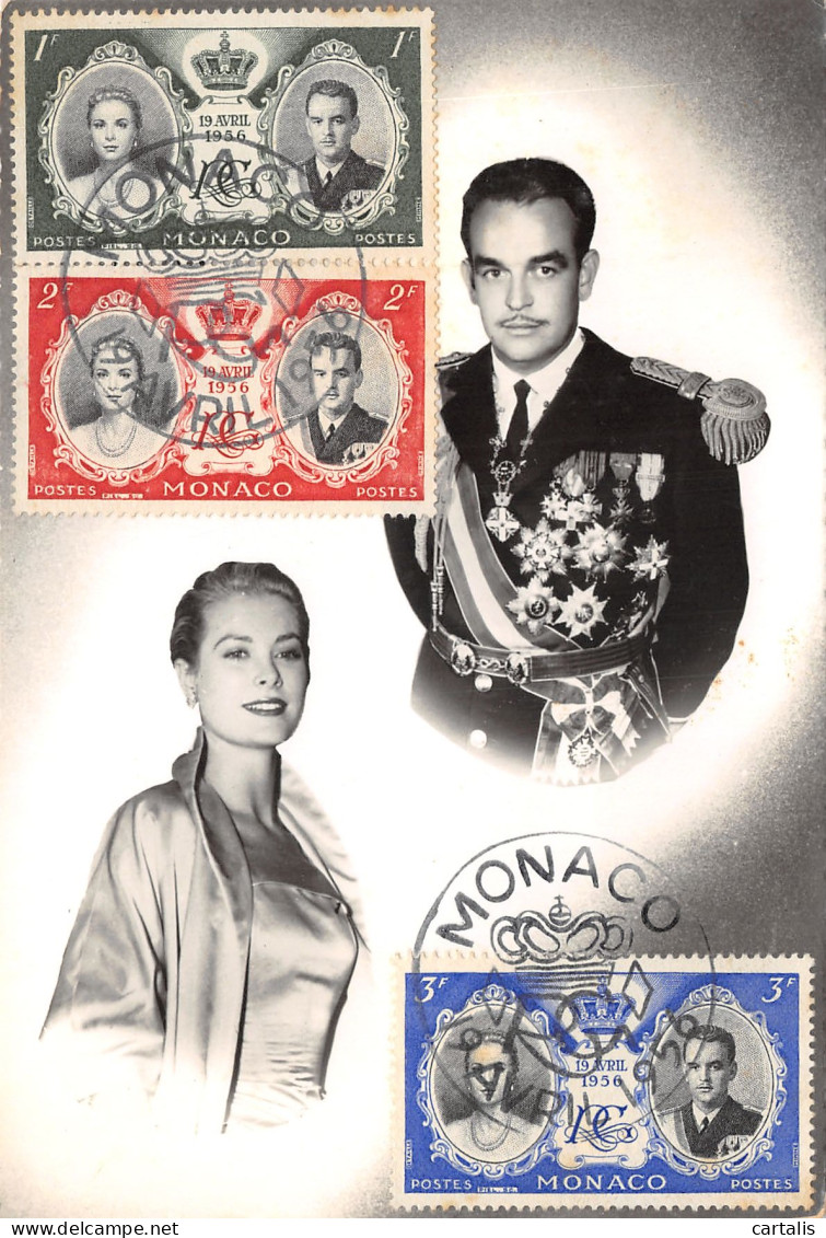 06-MONACO-PORTRAIT PRINCIER-N 596-C/0295 - Otros & Sin Clasificación