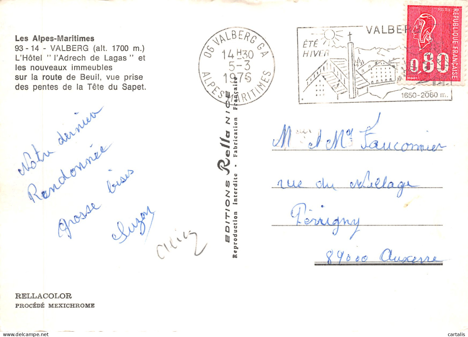 06-VALBERG-N 596-C/0063 - Autres & Non Classés