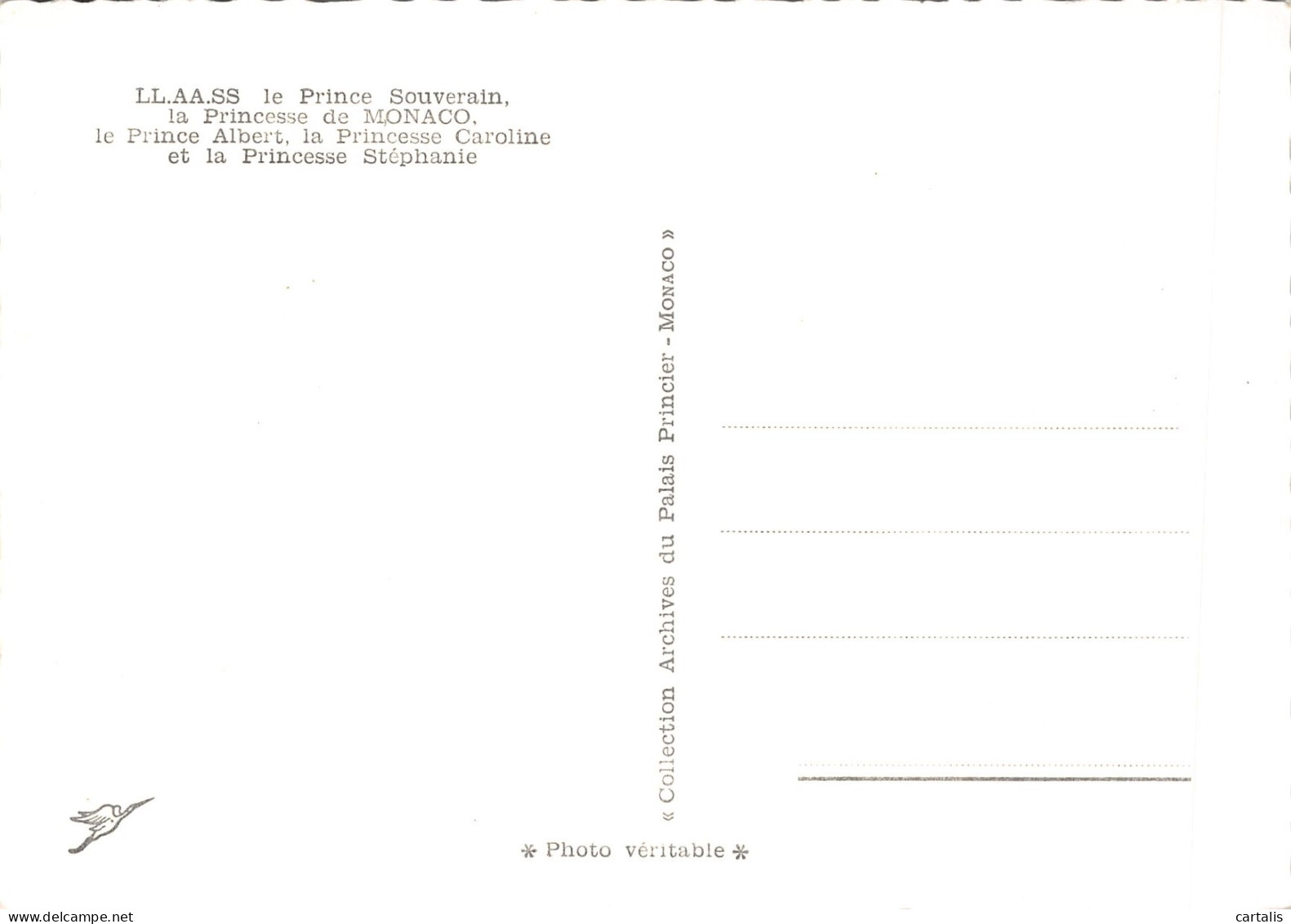 06-MONACO-PORTRAIT PRINCIER-N 596-C/0043 - Other & Unclassified