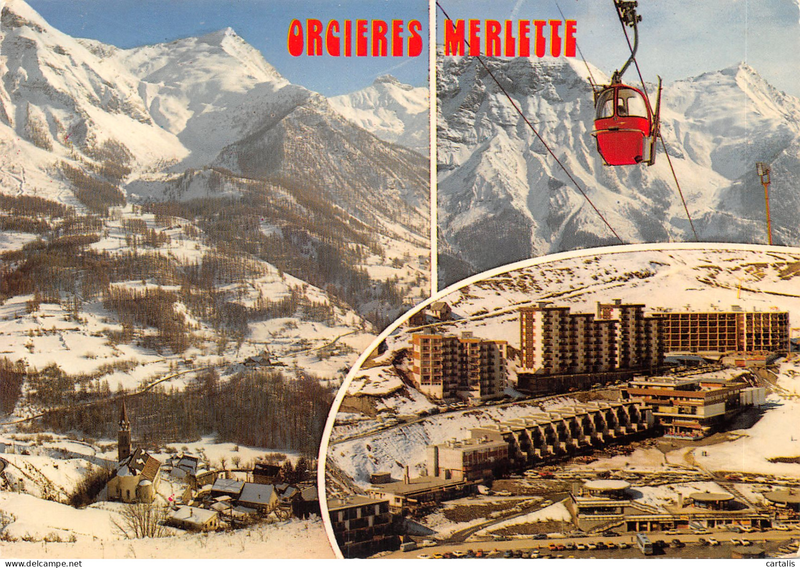 05-ORCIERES MERLETTE-N 596-B/0331 - Orcieres