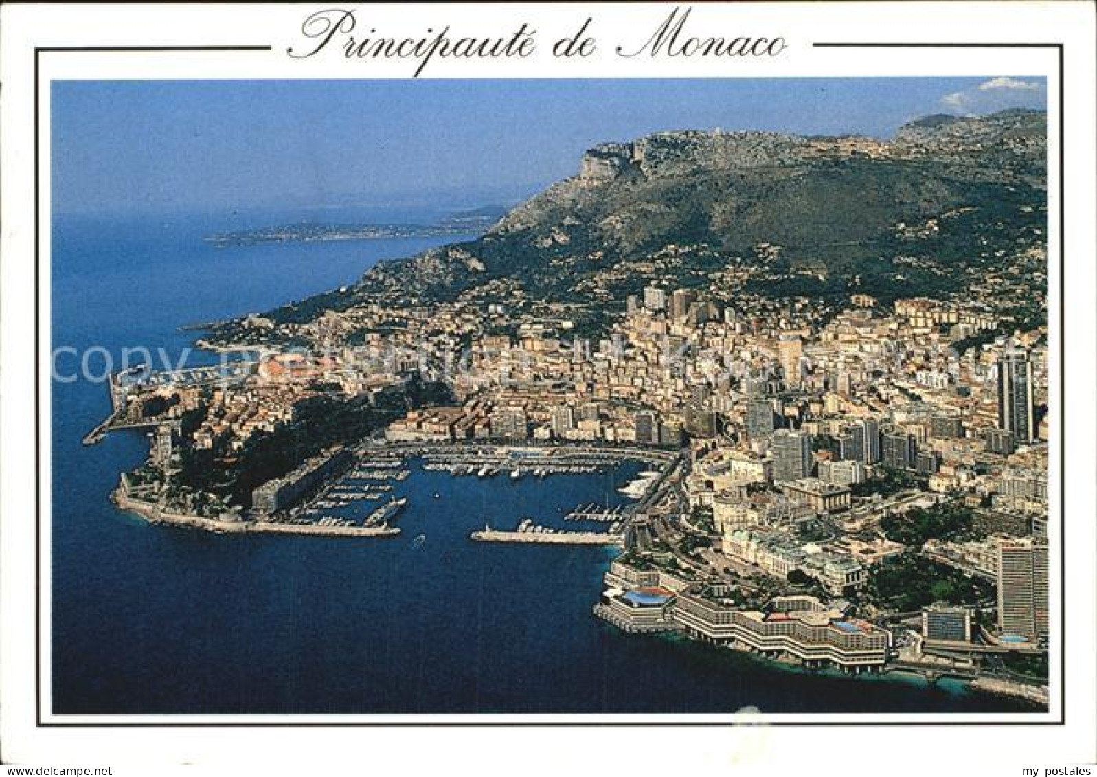 72516575 Monaco Vue Aerienne De La Principaute De Monaco  - Sonstige & Ohne Zuordnung