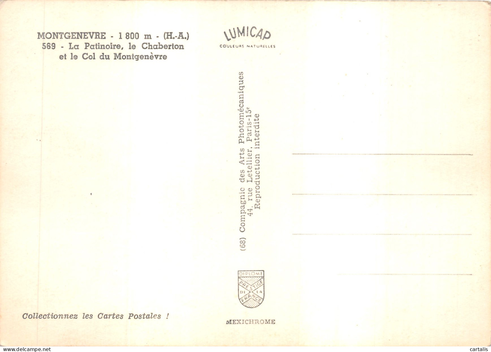 05-MONTGENEVRE-N 596-B/0267 - Other & Unclassified