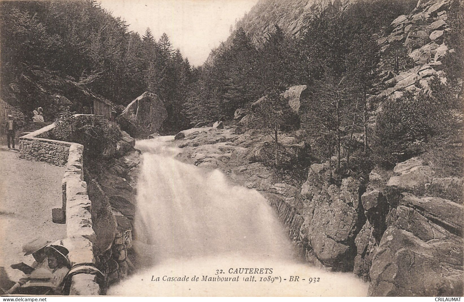 65-CAUTERETS LA CASCADE DE MAUBOURAT-N°T5313-H/0095 - Saint-Brice-sous-Forêt
