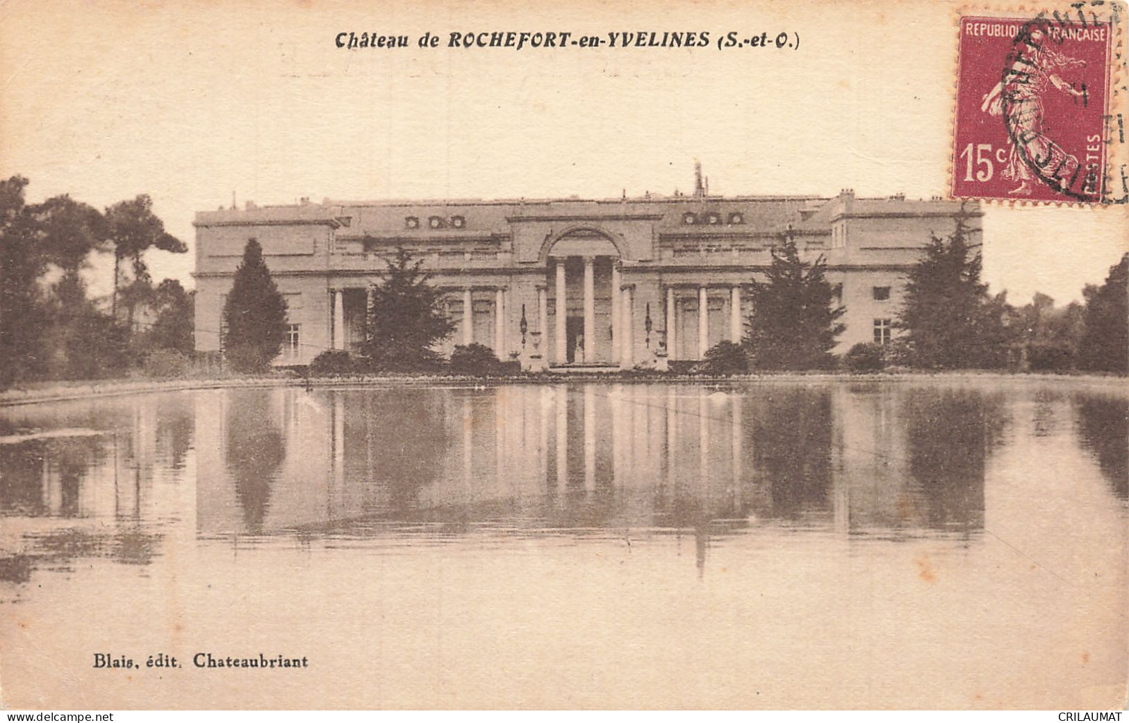 78-ROCHEFORT EN YVELINES LE CHATEAU-N°T5313-G/0227 - Other & Unclassified