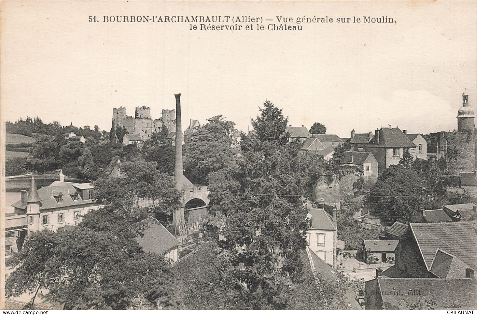 03-BOURBON L ARCHAMBAULT-N°T5313-G/0055 - Bourbon L'Archambault