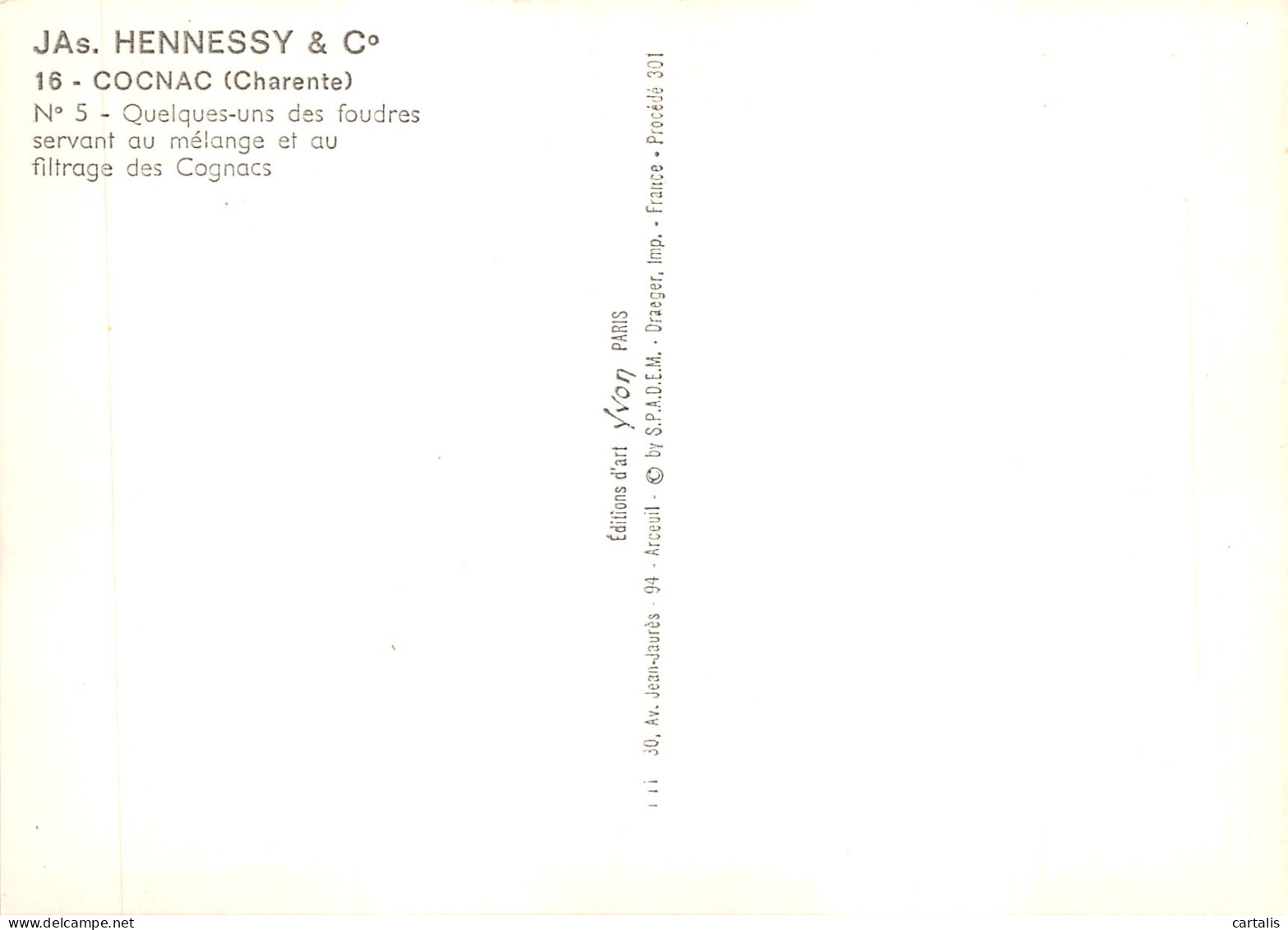16-COGNAC-HENNESSY ET CO-N 597-C/0109 - Cognac