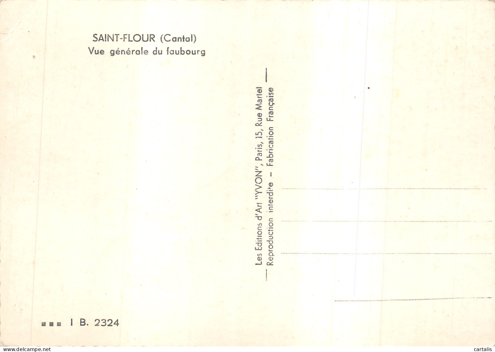 15-SAINT FLOUR-N 597-C/0037 - Saint Flour