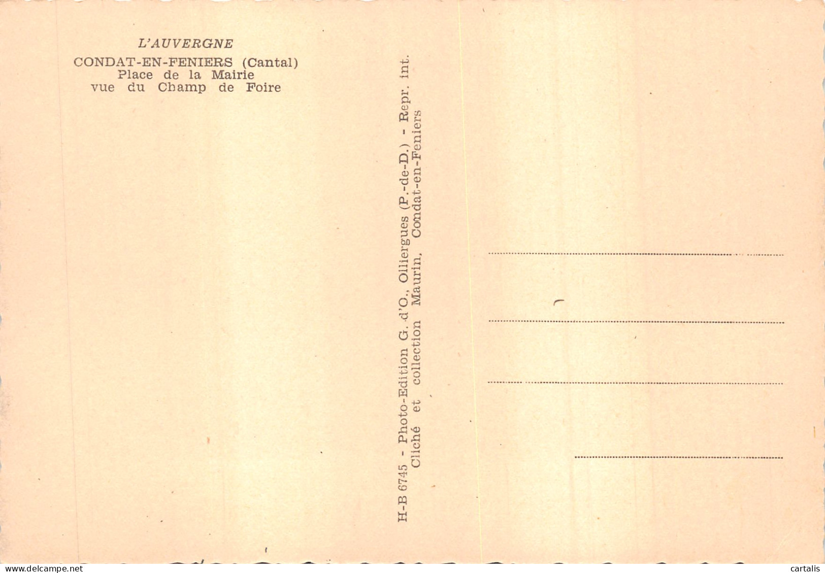 15-CONDAT EN FENIERS-N 597-C/0021 - Condat