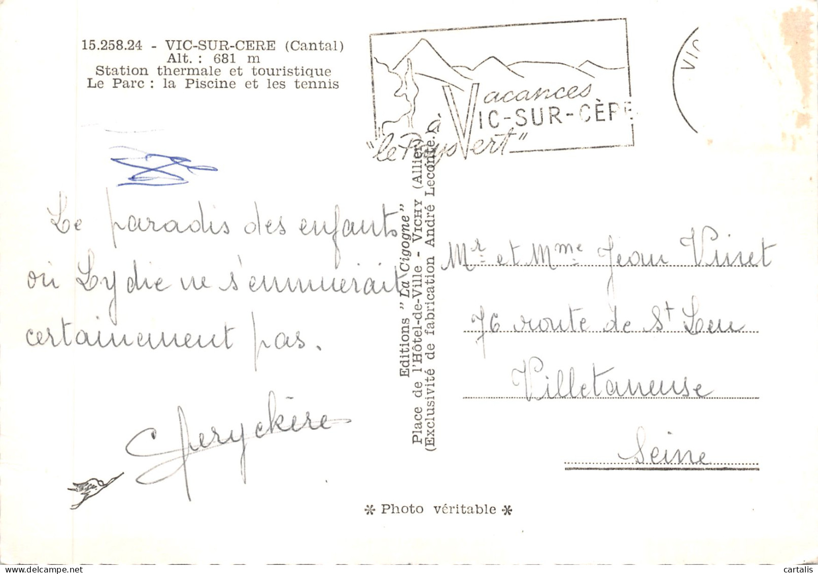 15-VIC SUR CERE-N 597-B/0387 - Other & Unclassified