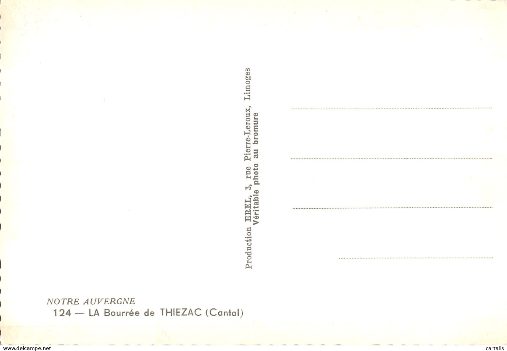 15-THIEZAC-FOLKLORE-BOURREE-N 597-B/0329 - Other & Unclassified