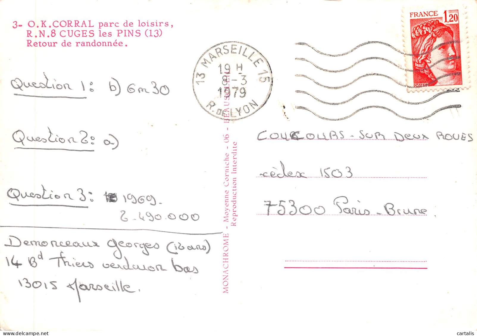 13-CUGES LES PINS-N 597-A/0277 - Other & Unclassified