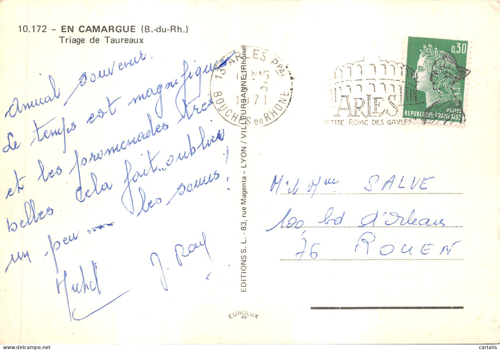 13-PAYSAGE DE CAMARGUE-N 597-A/0255 - Other & Unclassified