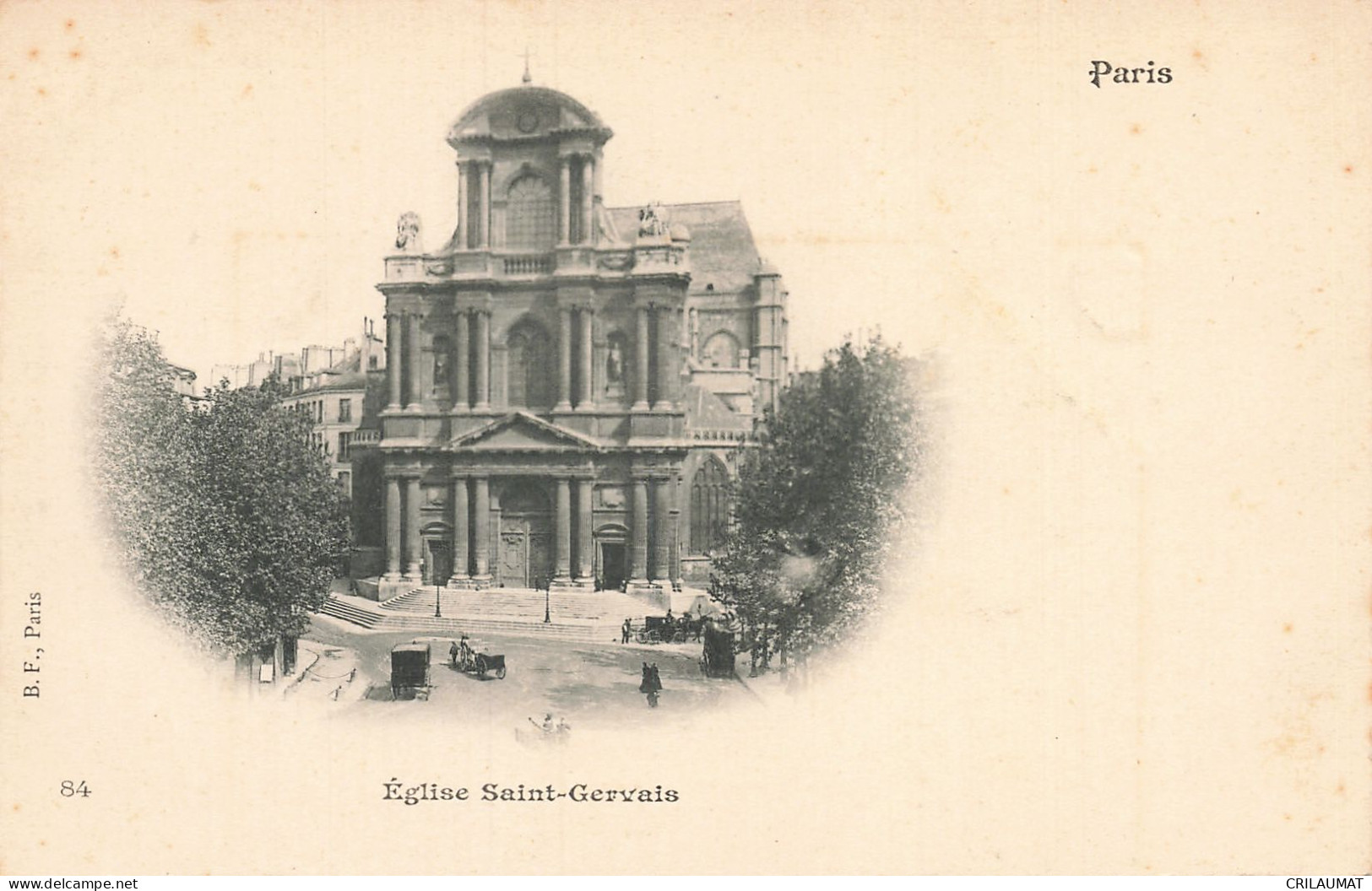 75-PARIS EGLISE SAINT GERVAIS-N°T5314-B/0225 - Churches