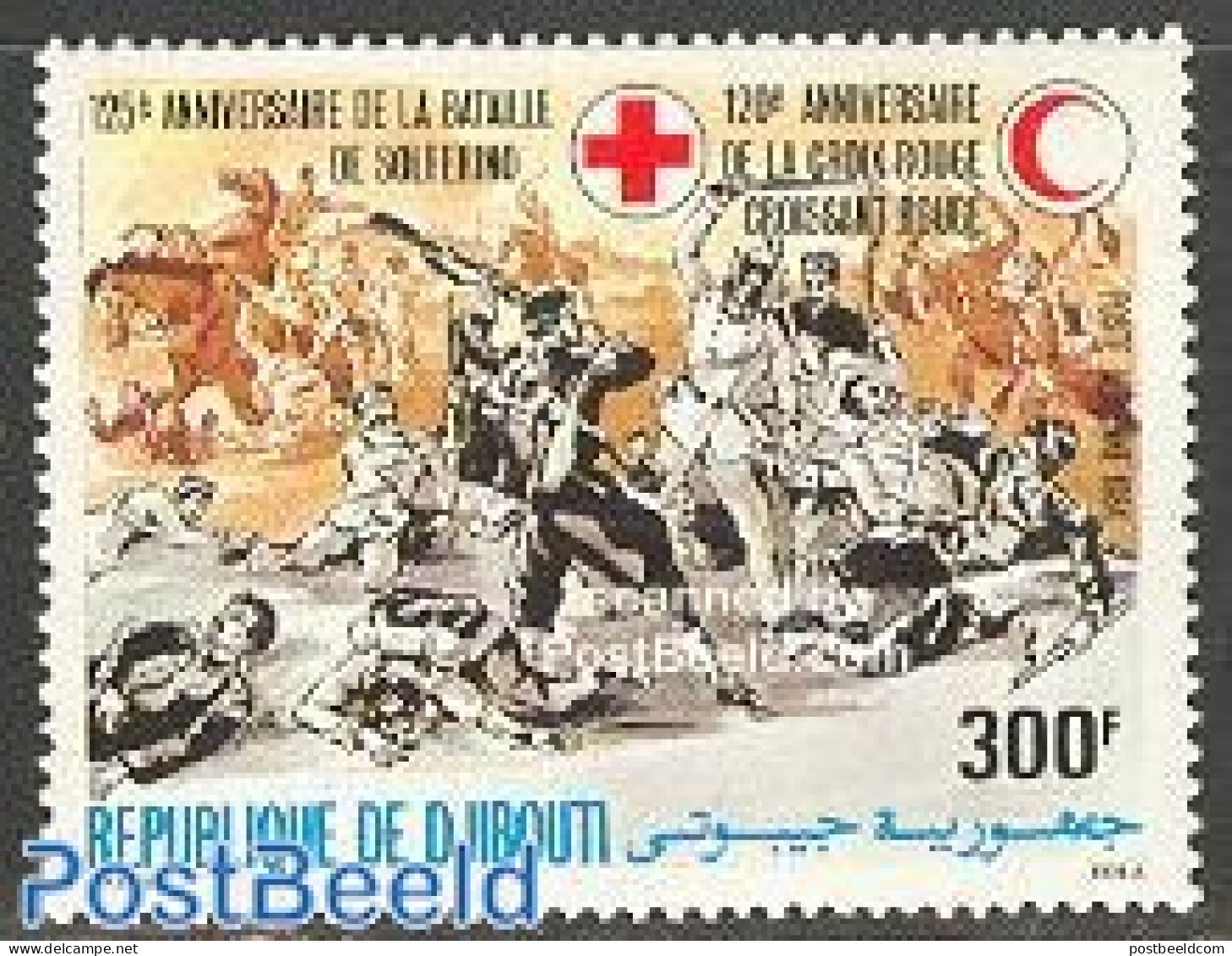 Djibouti 1984 Red Cross 1v, Mint NH, Health - Red Cross - Croix-Rouge