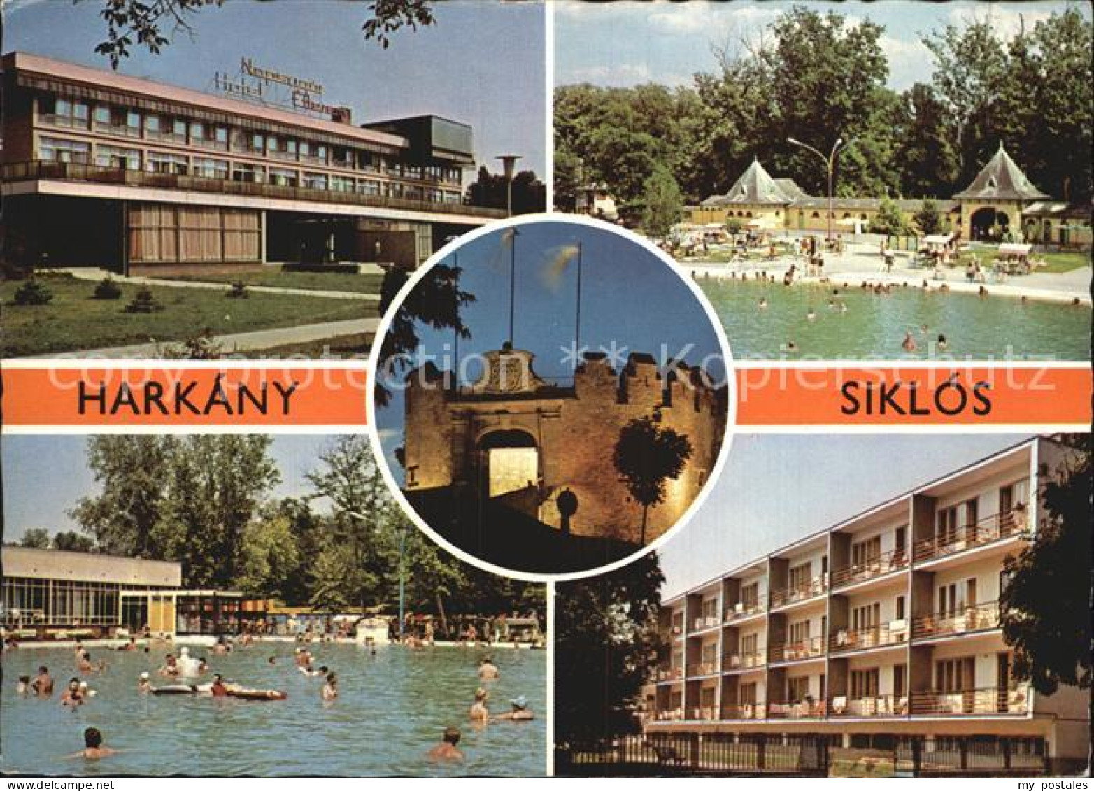 72515954 Harkany Siklos Hotels Burg Strandbad Ungarn - Hongrie