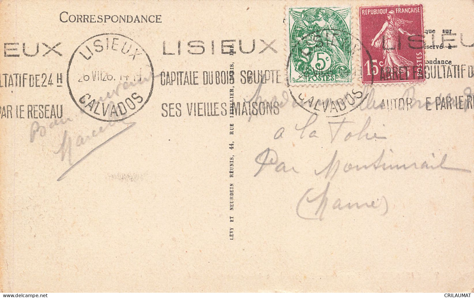 14-LISIEUX-N°T5314-A/0199 - Lisieux