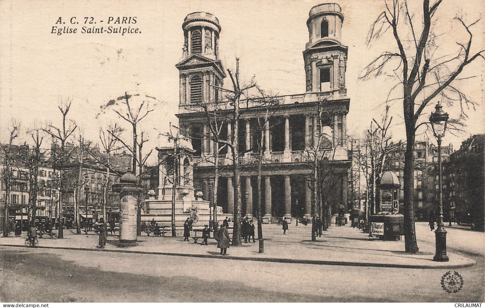 75-PARIS EGLISE SAINT SULPICE-N°T5314-A/0193 - Churches
