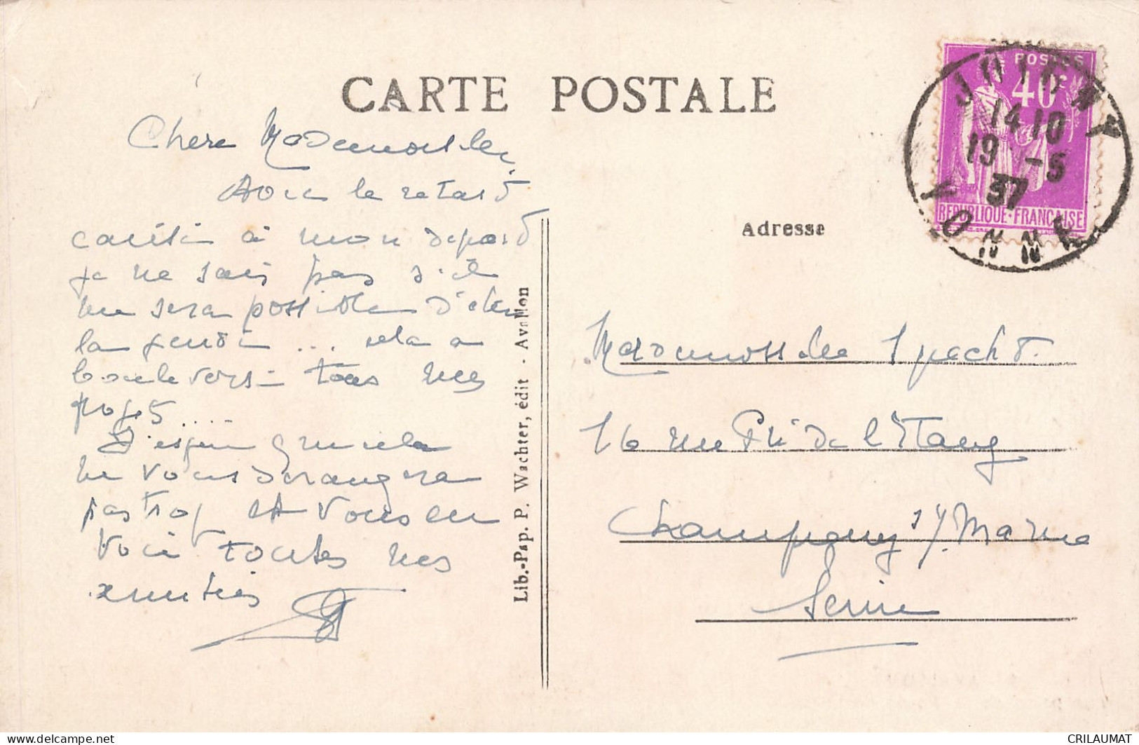 89-AVALLON-N°T5314-A/0085 - Avallon