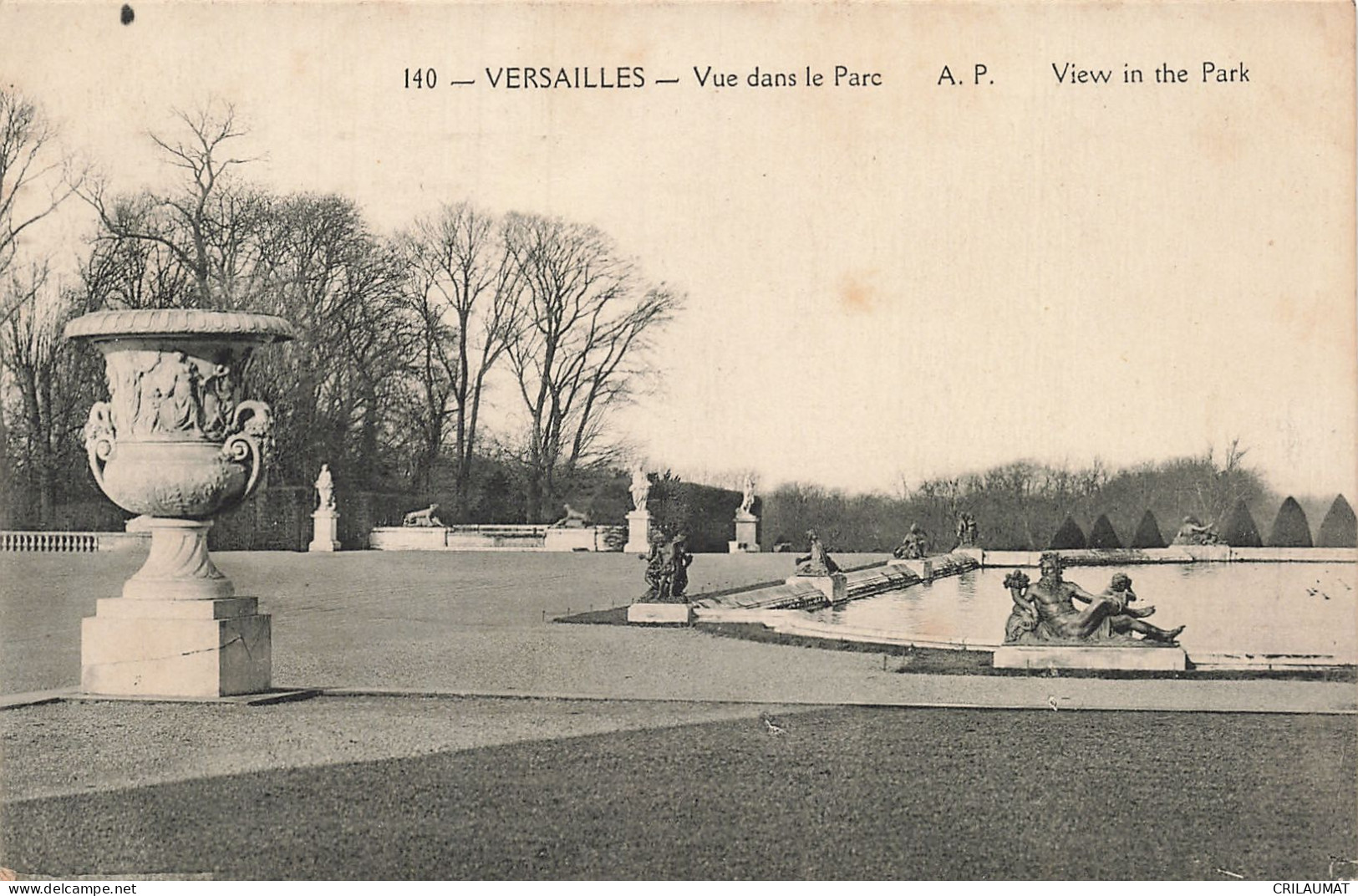 78-VERSAILLES LE PARC-N°T5314-A/0047 - Versailles (Château)