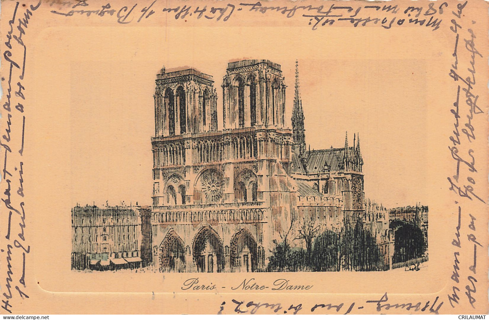 75-PARIS NOTRE DAME-N°T5314-A/0049 - Notre Dame Von Paris