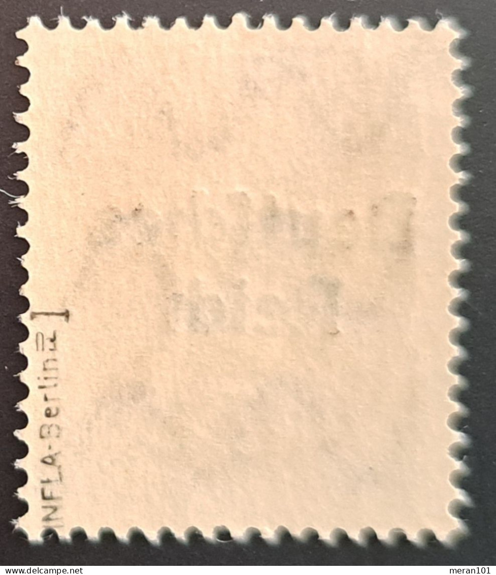 Deutsches Reich 1920, Mi 127 Plattenfehler I,MNH(postfrisch), Geprüft - Unused Stamps