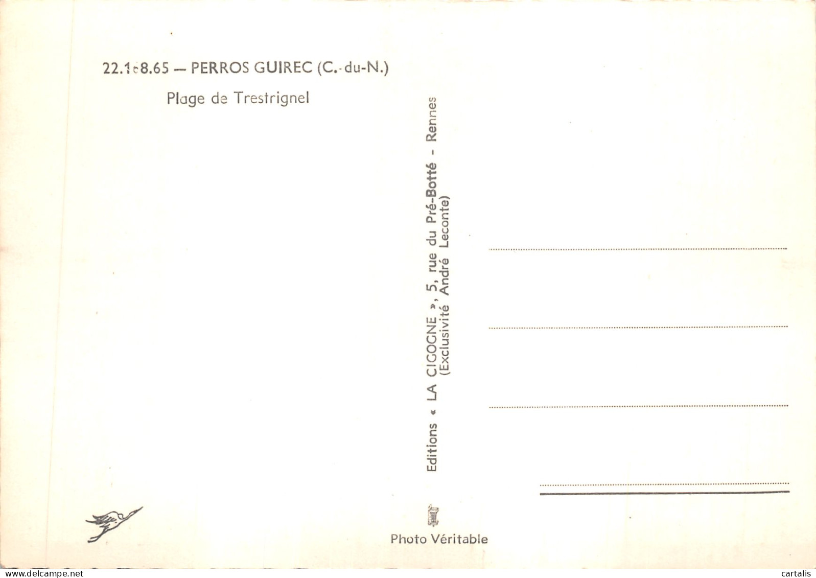 22-PERROS GUIREC-N 598-B/0163 - Perros-Guirec