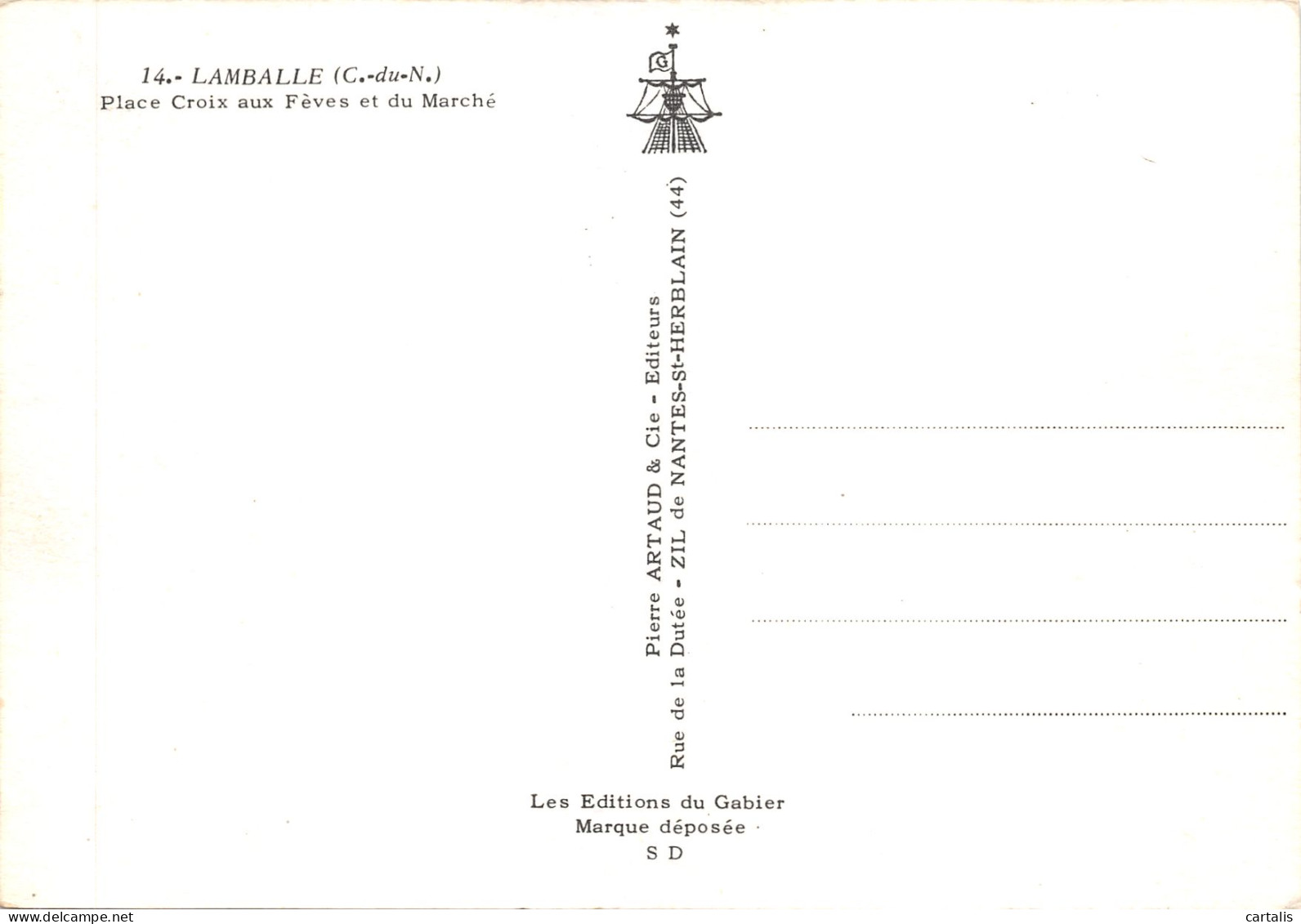 22-LAMBALLE-N 598-B/0107 - Lamballe