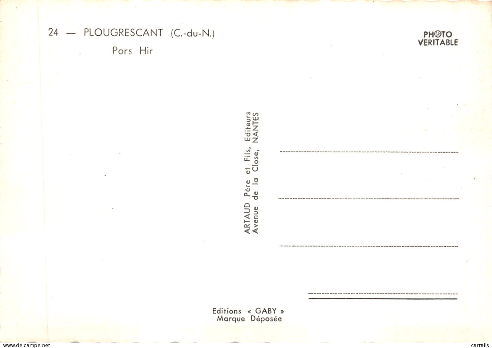 22-PLOUGRESCANT-N 598-B/0031 - Plougrescant