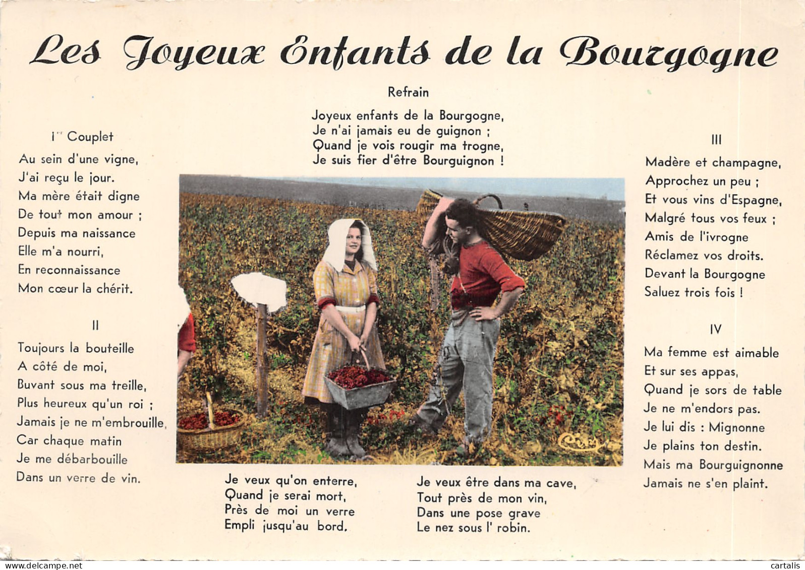 21-FOLKLORE DE BOURGOGNE-N 598-A/0261 - Other & Unclassified