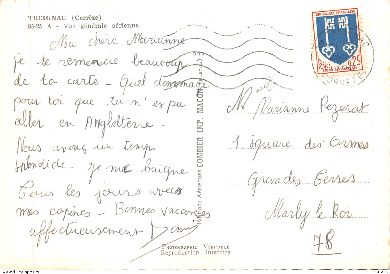 19-TREIGNAC-N 597-D/0207 - Treignac