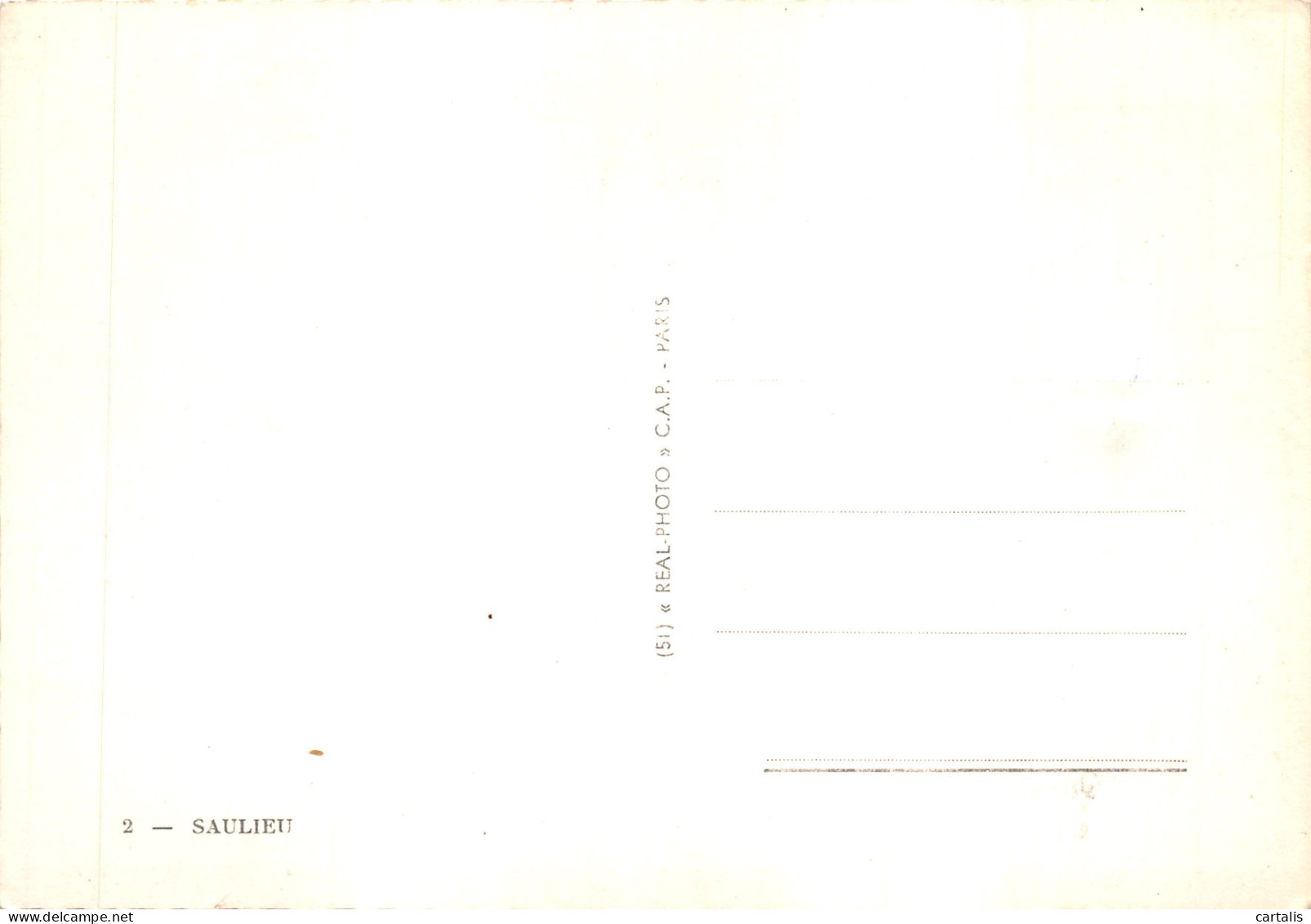18-SAULIEU-N 597-D/0125 - Other & Unclassified
