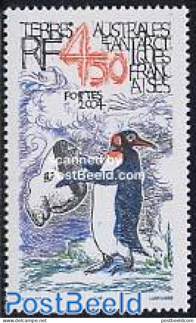 French Antarctic Territory 2004 Garrouste 1v, Mint NH, Nature - Birds - Penguins - Unused Stamps