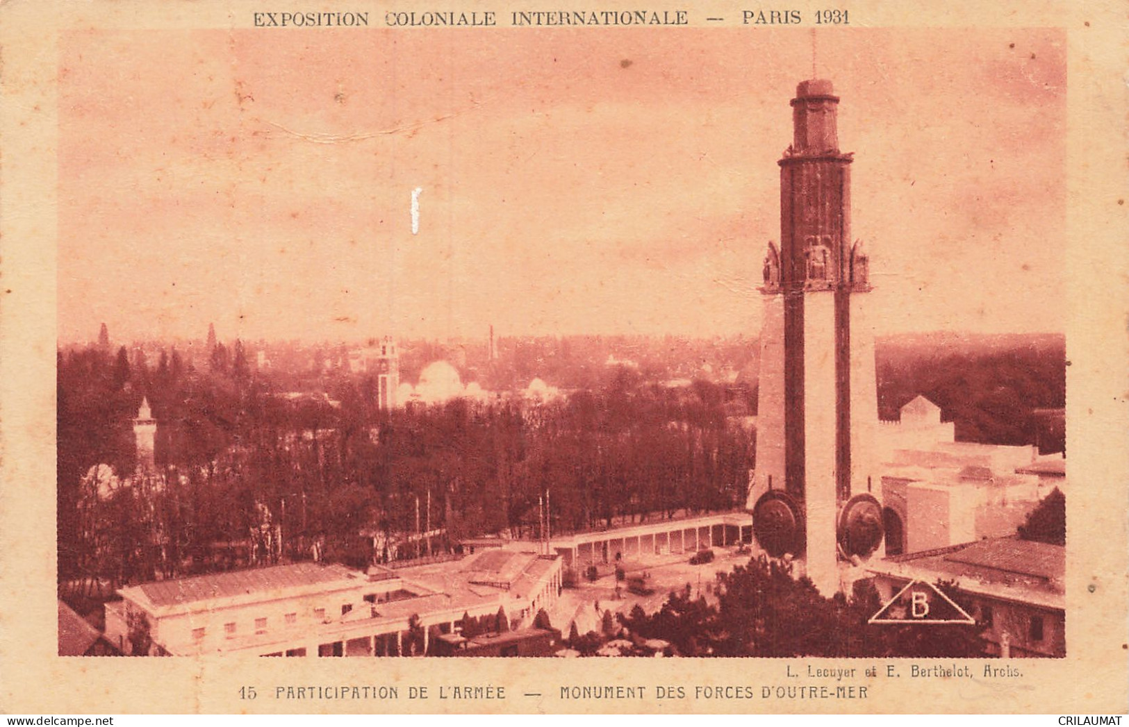 75-PARIS EXPOSITION COLONIALE INTERNATIONALE 1931 OUTRE MER-N°T5314-D/0263 - Tentoonstellingen